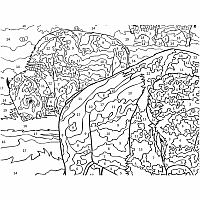 Creative Haven Wildlife Color by Number Coloring Book