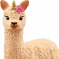 SCHLEICH LLAMA UNICORN