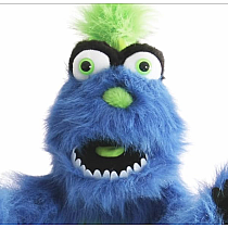 BLUE MONSTER PUPPET