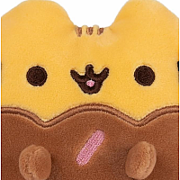 PUSHEEN CHOC DIPPED COOKIE