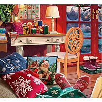 COZY CHRISTMAS RETREAT 500 LRG