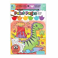 PAINT PAGES JR DINOS RULE