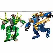 LEGO JAYS DRAGON MECH FIGHT