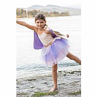 SUPER DUPER TUTU/CAPE  LILAC/GOLD