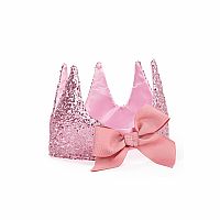 PRECIOUS PINK SEQUINS CROWN
