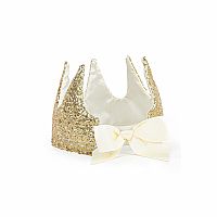 GRACIOUS GOLD SEQUINS CROWN