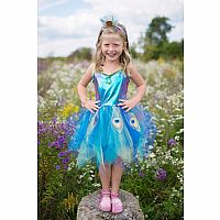 PRETTY PEACOCK DRESS/HEADBAND 5/6