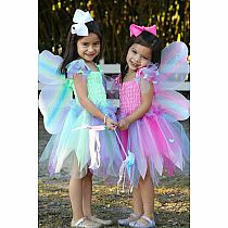 Buttterfly Dress, Wings Wand GREEN 5/6