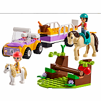 LEGO HORSE AND PONY TRAILER