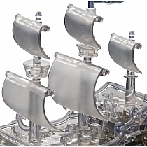 3D Crystal Puzzle Pirate Ship