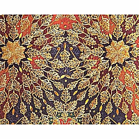 PB MIDI LINED FIRE FLOWERS