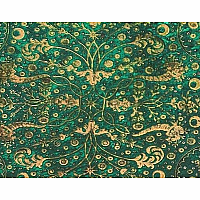 PB MIDI LINED EMERALD FLOWER