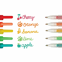 Yummy Scented Glitter Gel Pens - Set of 12
