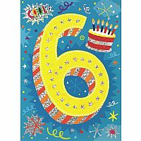 FOIL: 6 YEAR OLD CARD