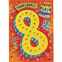 FOIL: 8 YEAR OLD CARD