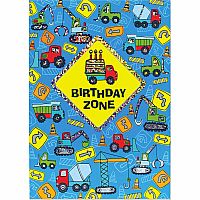 BIRTHDAY ZONE FOIL CARD