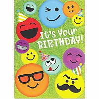 GLTR: SMILEY FACES BDAYCARD