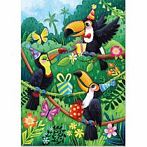Toucan Foil Birthday Card