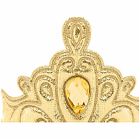 Doll Shoes & Tiara Gold