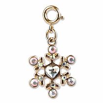 CHARM IT GOLD SNOWFLAKE CHARM