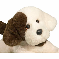 Lush-Bunch Puppy (Cream/Brown) Donnie Puppy Softie