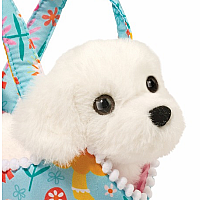 RETRO CHIC SASSY SAK W/BICHON