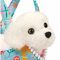 RETRO CHIC SASSY SAK W/BICHON