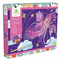 SCRATCH ART CUDDLY DRAGONS