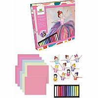DRY PASTELS ART KIT DANCERS