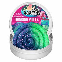 Mermaid Tale Glowbright 4" Thinking Putty Tin