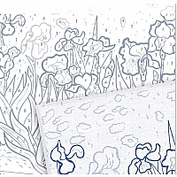 PAINT BY # IRISES MUSEUM SERIES