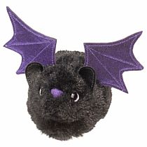 BLACK BAT W SPARKLE WING