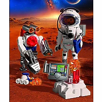 PM ASTRONAUT W ROBOT