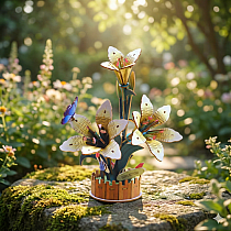 WOODEN PUZZLE SUNFLOWER BLOOM