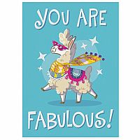 FABULOUS LLAMA EMPOWER CARD