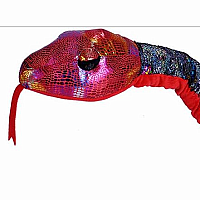 SEQUIN SNAKE 54" RAINBOW