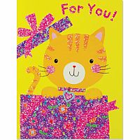 KITTY IN A BOX ENCLOSURE CARD