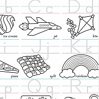 ALPHABET LEARNING MAT