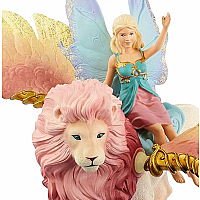 Schleich Fairy on Winged Lion