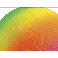 RAINBOW PLAYGROUND BALL 9"