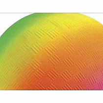 RAINBOW PLAYGROUND BALL 9"