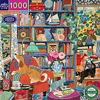 ENGLISH COTTAGE LIBRARY 1000 PC PUZ
