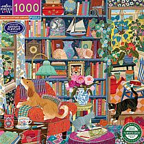 ENGLISH COTTAGE LIBRARY 1000 PC PUZ