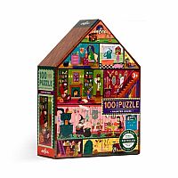 HAUNTED HOUSE 100 PC PUZ