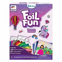 PRESS/PEEL FOIL FUN UNICORNS/PRINCESSES