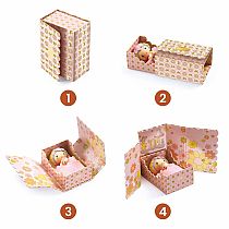 TINYL DOLLS TINYROOMS ROSE