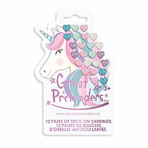 RHINESTONE ROYAL STICKER EARRINGS