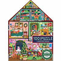 CHRISTMAS HOUSE 100 PC PUZ