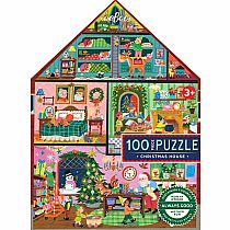 CHRISTMAS HOUSE 100 PC PUZ
