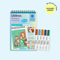 LIFELINES DOT ART FURRY FRIENDS